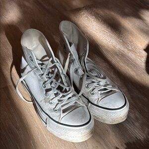 Converse platform high tops